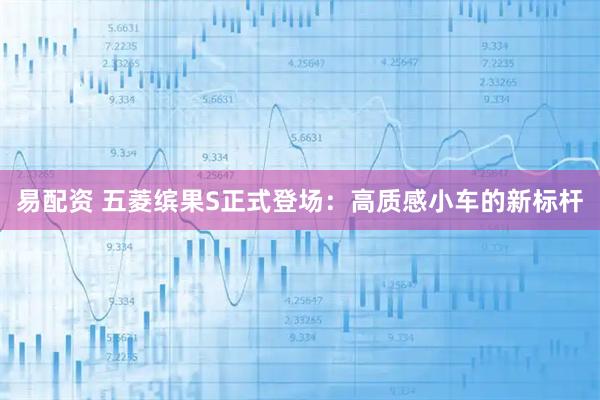 易配资 五菱缤果S正式登场：高质感小车的新标杆