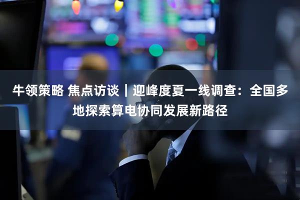 牛领策略 焦点访谈｜迎峰度夏一线调查：全国多地探索算电协同发展新路径